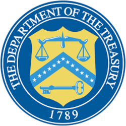 Department of the Treasury logo